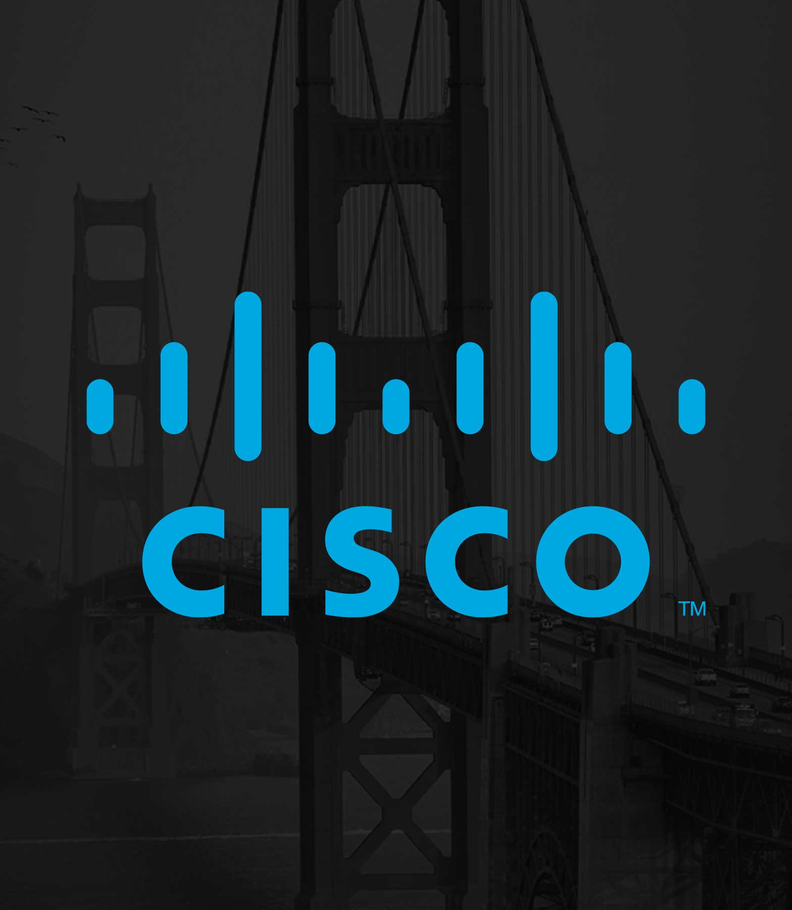 image of Cisco logo and San Francisco Bridge